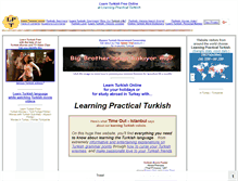 Tablet Screenshot of learningpracticalturkish.com